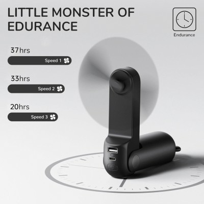 Hoco HX65 Ultra-thin and Quiet Powerful Desktop Fan