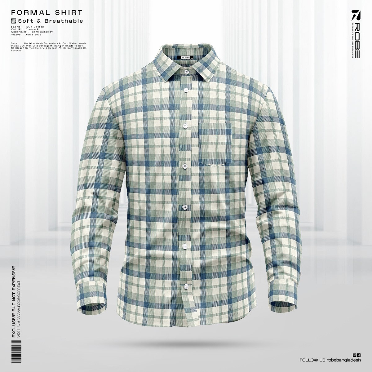 Men’s Cotton Exclusive Formal Shirt