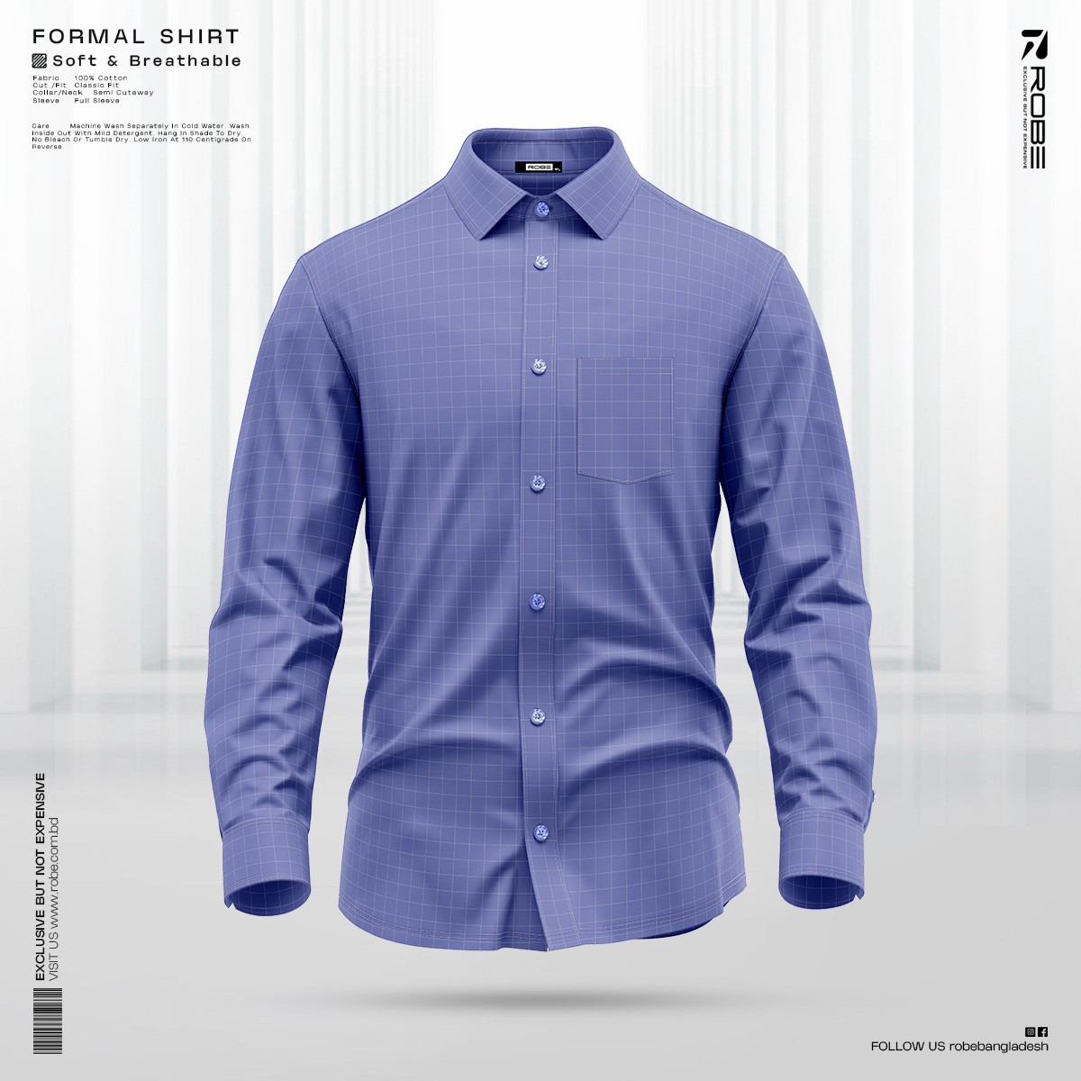 Men’s Cotton Exclusive Formal Shirt